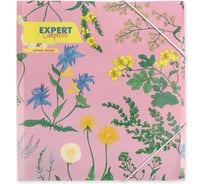 Папка Expert Complete на резинке, A5, 450 мкм, 25 мм, песок №01 - Цветочки, уп. 6 шт. 647672