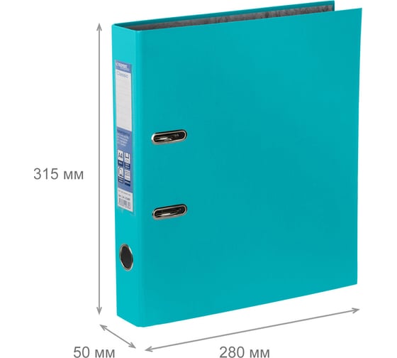 Папка-регистратор Expert Complete PVC 50 мм Classic A4 арочный механический, салатовый, 10 шт 621532