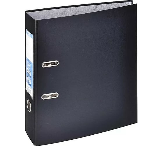 Папка-регистратор Expert Complete PVC, 80 мм 10 A4 арочный механизм, черный, 10 шт 608641