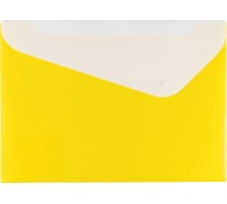 Папка-конверт Expert Complete 2 отделения с кнопкой A4 180 мкм, песок, желтый, 20 шт 586276