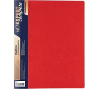 Папка с файлами-вкладышами Expert Complete 20 л A4 красный 588773