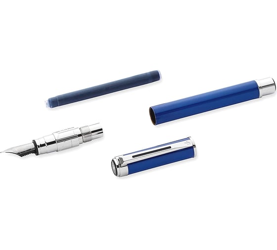 Перьевая ручка Waterman Perspective - Deluxe Obsession Blue CT, F 1904576
