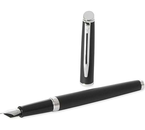 Подарочный набор Waterman Hemisphere - Matte Black CT, перьевая ручка, M, чехол 2019833