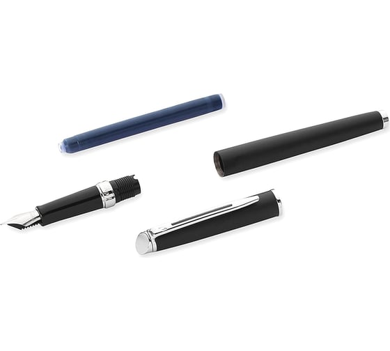 Подарочный набор Waterman Hemisphere - Matte Black CT, перьевая ручка, M, чехол 2019833