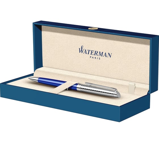 Шариковая ручка Waterman Hemisphere - Deluxe Blue Wave CT, М 2043218