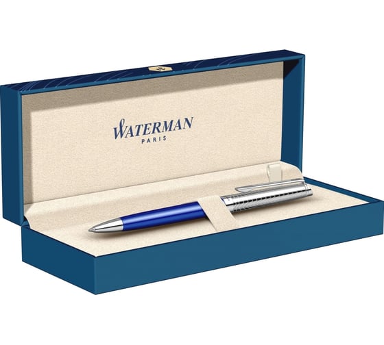 Шариковая ручка Waterman Hemisphere - Deluxe Blue Wave CT, М 2043218