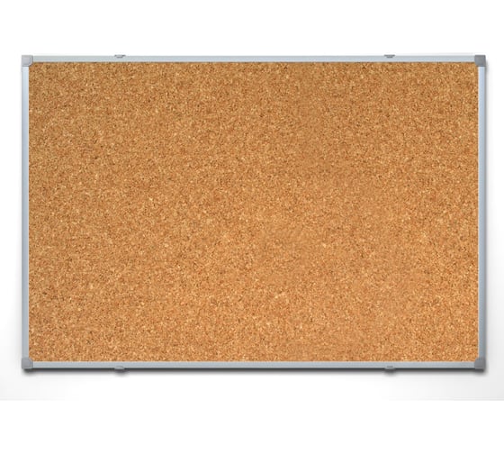 Пробковая доска Expert Complete в алюминиевой раме 60x90 см 633373