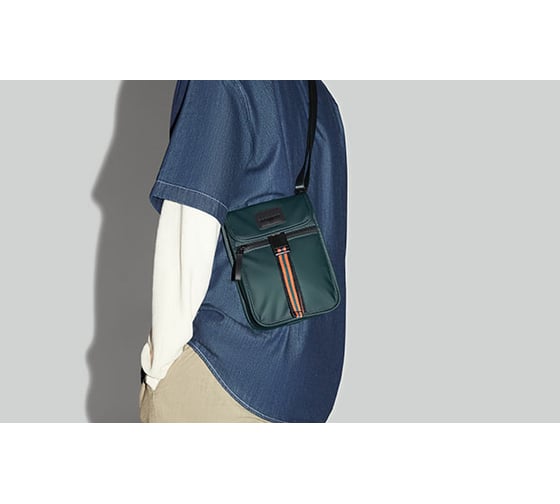 Сумка NinetyGo Urban daily shoulder bag зеленый 90BXPLF21119U-GR