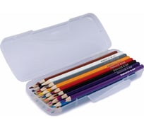 Набор цветных карандашей Лео Учись заточенный 24 цв. уп., 2шт. 669839