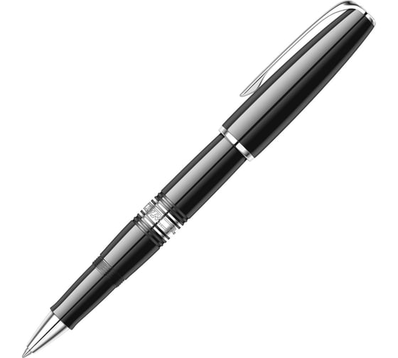Ручка-роллер Waterman Charleston - Ebony Black CT F, BL S0701050
