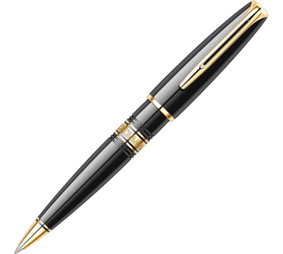 Шариковая ручка Waterman Charleston - Ebony Black GT M S0701010 1