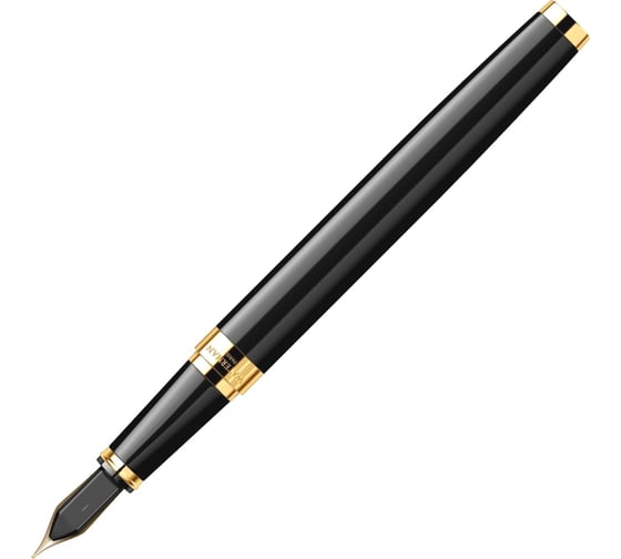 Перьевая ручка Waterman Exception - Black GT Slim F S0636930