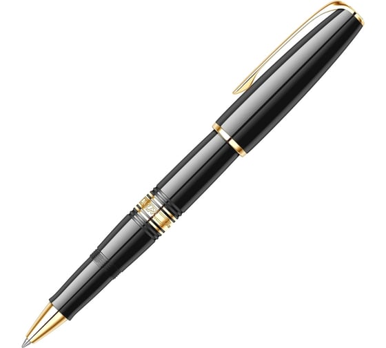 Ручка-роллер Waterman Charleston - Ebony Black GT F, BL S0701000