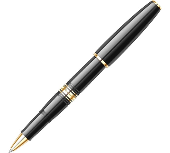 Ручка-роллер Waterman Charleston - Ebony Black GT F, BL S0701000