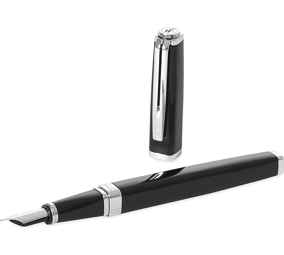 Перьевая ручка Waterman Exception - Black ST Slim F S0637010