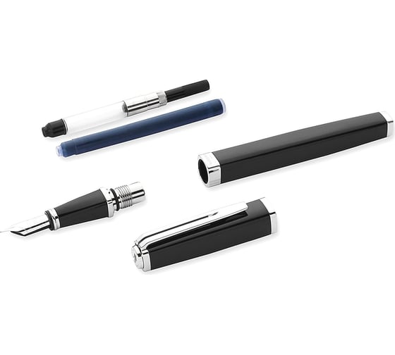 Перьевая ручка Waterman Exception - Black ST Slim F S0637010