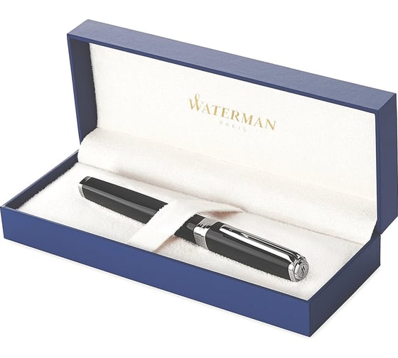 Перьевая ручка Waterman Exception - Black ST Slim F S0637010
