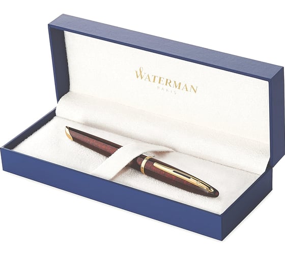 Ручка-роллер Waterman Carene - Marine Amber GT F, BL S0700920