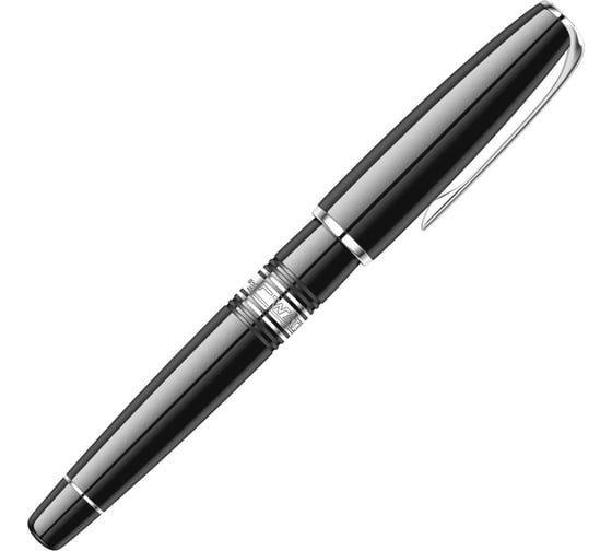 Перьевая ручка Waterman Charleston - Ebony Black CT F S0701030