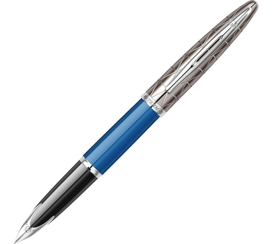 Перьевая ручка Waterman Carene - Obsession Blue Lacquer ST F 1904558
