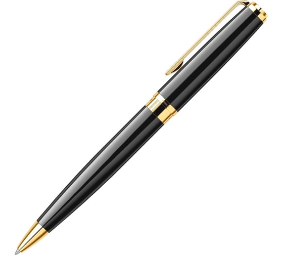 Шариковая ручка Waterman Exception - Black GT Slim M S0636960