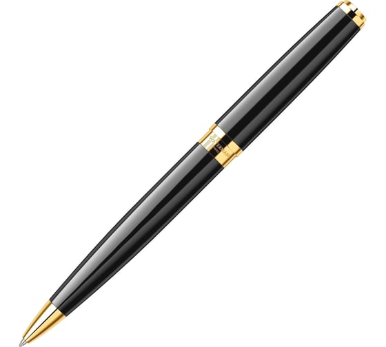 Шариковая ручка Waterman Exception - Black GT Slim M S0636960