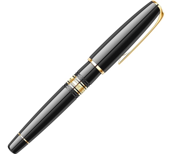 Перьевая ручка Waterman Charleston - Ebony Black GT F S0700980