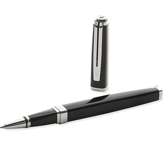 Ручка-роллер Waterman Exception - Black ST Slim F, BL S0637070