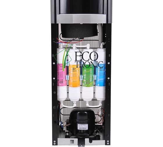 Проточный кулер-пурифайер для воды ECOTRONIC V40-U4L Black 3060 ETK3060/