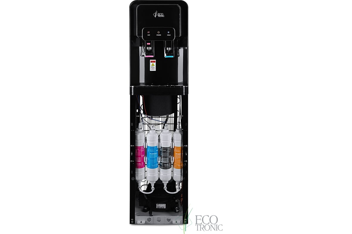 Проточный кулер-пурифайер для воды ECOTRONIC A62-U4L Black 11645 ...