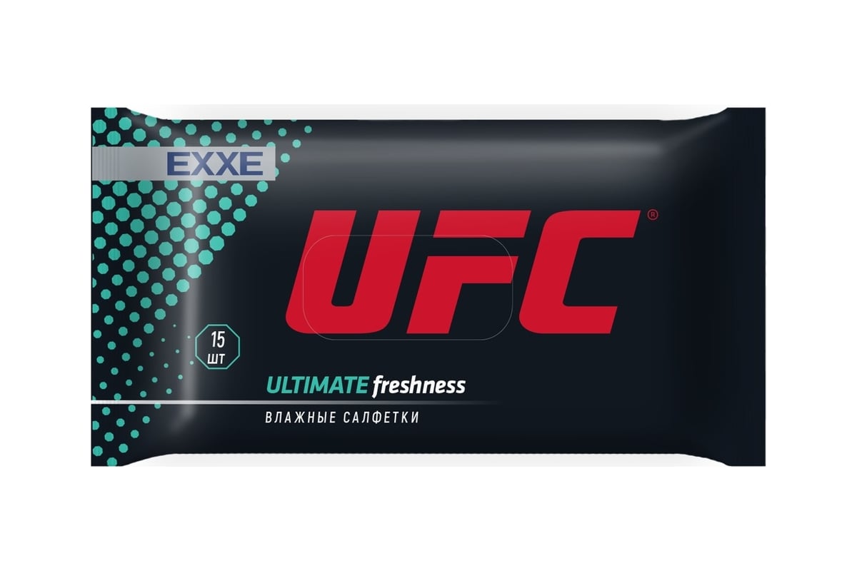 Exxe fresh. Салфетки влажные ufcxexxe Ultimate freshness 15шт. Салфетки UFC. Влажные салфетки UFC. Exxe влажные салфетки.