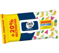 Влажные салфетки Emily Style Tropic, эконом упаковка 120 шт 218436