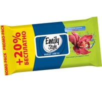 Влажные салфетки Emily Style райские цветы, упаковка 120 шт 218432