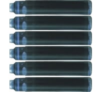 Чернила Waterman синие, 6 шт. S0110950