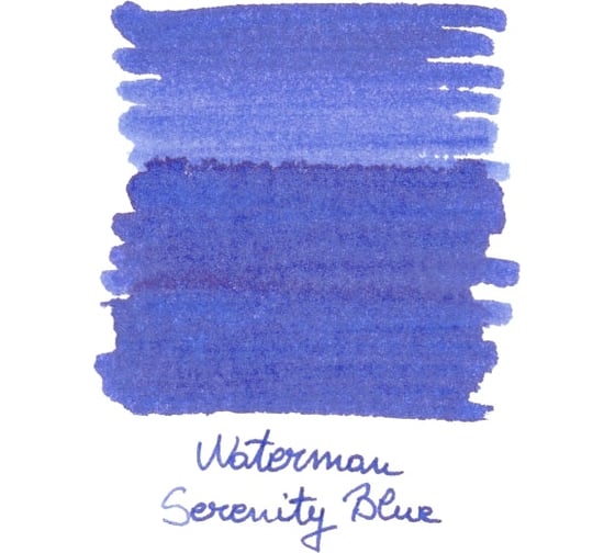 Чернила Waterman синие, 6 шт. S0110950