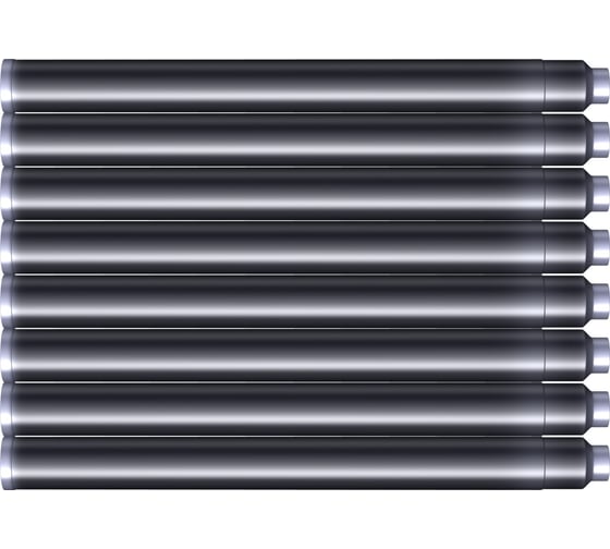 Чернила Waterman черные, 8 шт. S0110850