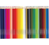 Цветные карандаши ЮНЛАНДИЯ СЛАДКИЕ ИСТОРИИ, 36 цветов, трехгранные заточенные 181396