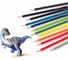 Цветные карандаши ЮНЛАНДИЯ МИР ЖИВОТНЫХ, 24 цвета, заточенные 181385 6