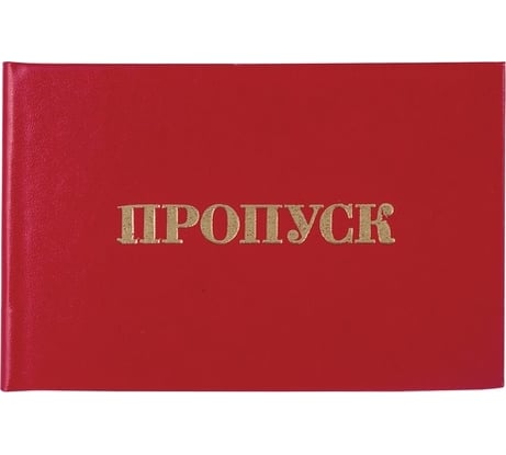 Бланк документа STAFF Пропуск 65х98 мм 129143