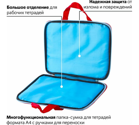 Папка BRAUBERG Китти на молнии А4, ткань, с подкладкой, сублимация, для девочек 227080