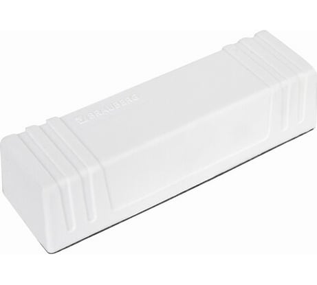 Магнитный стиратель для магнитно-маркерной доски BRAUBERG Standard 45х145 мм 237091