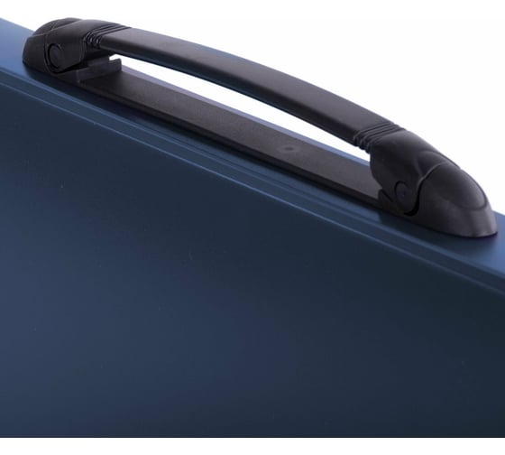 Пластиковый портфель BRAUBERG Energy А4 330x256x32 мм, 6 отделений, индексные ярлыки, синий 222572