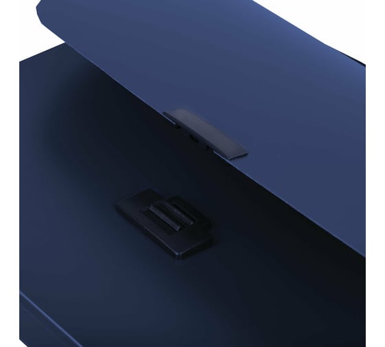 Пластиковый портфель BRAUBERG Energy А4 330x256x32 мм, 6 отделений, индексные ярлыки, синий 222572
