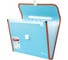 Пластиковый портфель BRAUBERG Joy А4 330x245x35 мм, 13 отделений, с окантовкой, индексные ярлыки 227976 2