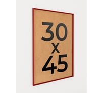 Фоторамка ООО Первое ателье Красная алюминиевая рамка 30x45 см Niel-2rg-30х45