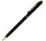 Шариковая ручка бизнес-класса BRAUBERG Slim Black черный корпус, узел 1 мм, линия письма 0.7 мм 141402 1