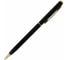 Шариковая ручка бизнес-класса BRAUBERG Slim Black черный корпус, узел 1 мм, линия письма 0.7 мм 141402 3