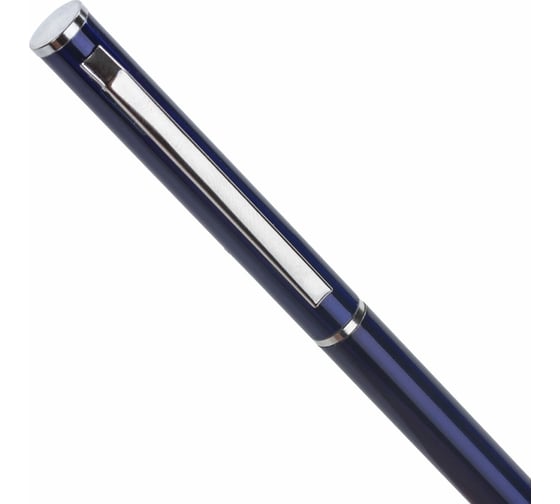 Шариковая ручка бизнес-класса BRAUBERG Delicate Blue синий корпус, узел 1 мм, линия письма 0.7 мм 141400