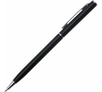 Шариковая ручка бизнес-класса BRAUBERG Delicate Black черный корпус, узел 1 мм, линия письма 0.7 мм 141399