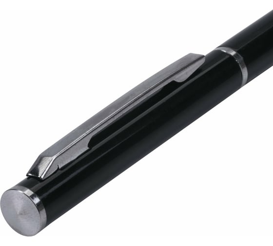 Шариковая ручка бизнес-класса BRAUBERG Delicate Black черный корпус, узел 1 мм, линия письма 0.7 мм 141399